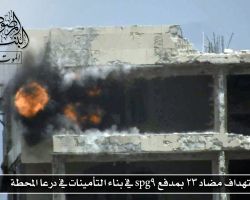 خسائر للنظام في منشيّة درعا، والثوار يقتربون من تحرير كامل الحي