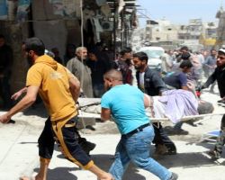 أكثر من 3200 برميل وصاروخ على حلب خلال شهر مايو