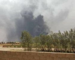 17 شهيداً في مجزرة جديدة للتحالف الدولي في الميادين بريف دير الزور