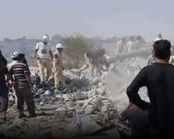 نشرة أخبار سوريا- أكثر من 50 شهيداً في مجزرة للطيران الروسي في إدلب، وتحرير عدة كتل سكنية في محيط مطار المرج بريف دمشق -(20_12_2015)