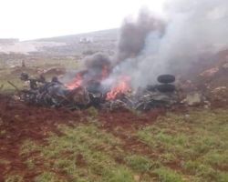 الثوار يسقطون مروحية غربي حلب .. النظام يسحب طائراته من الأجواء