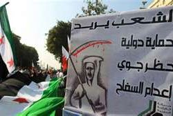 قصف ضواحي دمشق بالدبابات والطائرات 