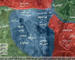نشرة أخبار سوريا- المجاهدون يكسرون حصار حلب بعد سيطرتهم على حي الراموسة بالكامل، ونزوح 30 ألف مدني من سراقب بإدلب إثر القصف الروسي العنيف -(6-8-2016)