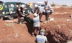 العثور على مقبرة جماعية جديدة قرب مارع بريف حلب الشمالي