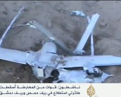 إسقاط طائرتي استطلاع وقصف متواصل لحلب