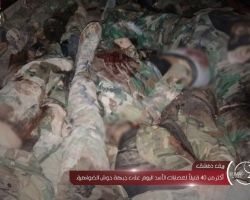 قافلة جديدة.. 40 قتيلاً من قوات النظام على جبهات الغوطة يوم أمس 