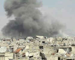 69 غارة جوية على الغوطة الشرقية يوم أمس الأحد
