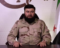 قائد جيش الإسلام في كلمة له يتوعد النظام بـ 