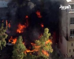 الجيش الحر يتبنى تفجيراً داخل مقر الأركان العامة