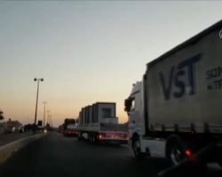 شحنة معدات لوجستية جديدة إلى 
