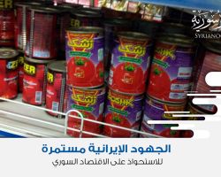 الجهود الإيرانية مستمرة للاستحواذ على الاقتصاد السوري