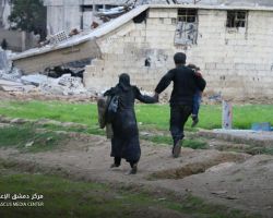 الأمم المتحدة: خمسون ألف نازح داخل الغوطة المحاصرة