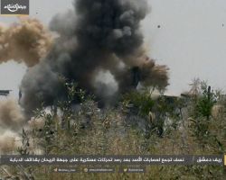 قوات النظام تفشل في التقدم على جبهة بيت نايم وتتكبد خسائر على جبهة الريحان بالغوطة الشرقية