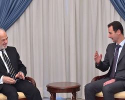 وزير الخارجية العراقي يلتقي بشار الأسد في دمشق اليوم 
