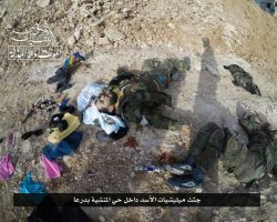قائمة جديدة من قتلى قوات النظام بينهم عدد من الضباط في حي المنشية بدرعا