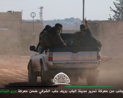 مقتل 10 عناصر لتنظيم الدولة أثناء عملية انتحارية جنوبي الباب