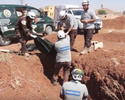 العثور على مقبرة جماعية جديدة قرب مارع بريف حلب الشمالي