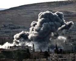 قتلى وجرحى في قصف على تفتناز بريف إدلب، والطيران الروسي يكثف غاراته على ريف حلب