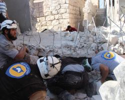 قصف هستيري وأكثر من 70 غارة على ريفي إدلب وحلب منذ صباح اليوم  