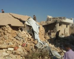 حملة القصف مستمرة على أحياء حلب وريفها