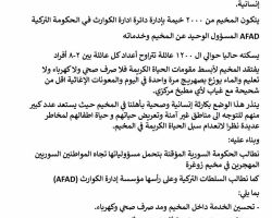 مع اقتراب فصل الشتاء..مطالبات بتحسين الخدمات في مخيم 