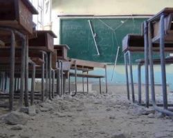 أخبار سوريا_ طيران أسد يقصف بصاروخي أرض ـ أرض مدرسة المتفوقين في دوما، و