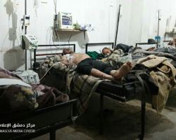 انخفاض حدة القصف في الغوطة بالتزامن مع 