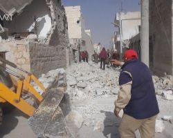 أكثر من 15 شهيداً في قصف للطيران الروسي على سجن في إدلب