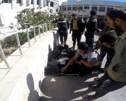 شهيد و5 جرحى من عناصر الدفاع المدني جراء استهداف مركز معرة النعمان بقصف جوي