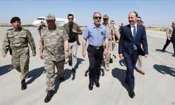 مساعٍ تركية لإقامة المنطقة الآمنة .. وزير الدفاع التركي يزور ولاية أورفا الحدودية
