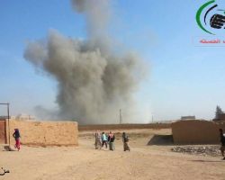 التحالف يقصف لأول مرة (تل حميس) في الحسكة والنظام يحشد