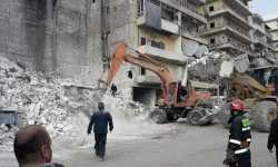 ضحايا نتيجة انهيار مبنى من أربعة طوابق في حي صلاح الدين بحلب (صور)