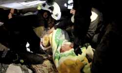أربعة أطفال وأبوهم، ضحايا مجزرة روسية في ريف إدلب
