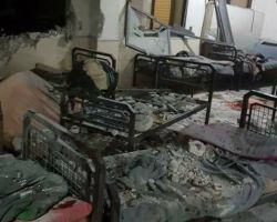 خروج مشفى الأمراض العقلية في إعزاز عن الخدمة جراء استهدافه من قبل ميلشيا YPG 