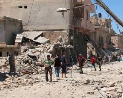 74 قتيلاً بقصف الطيران الروسي الأسدي يوم أمس الاثنين
