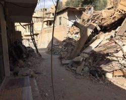 20 غارة جوية و28 برميلاً متفجراً على قرى وادي بردى منذ الصباح 