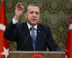 أردوغان: التحالف الدولي يدعم التنظيمات الإرهابية