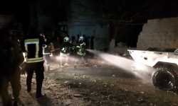 جرحى مدنيون في انفجار سيارة مفخخة وسط جرابلس 