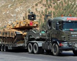 تعزيزات تركية جديدة إلى الحدود مع سوريا