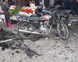 انفجار دراجتين مفخختين في مدينة الباب شرقي حلب