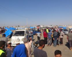الأمم المتحدة: 270 ألف نازح من درعا على الحدود الأردنية 