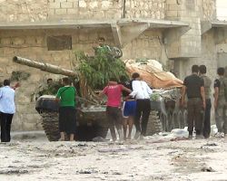 حلب خاوية إلا من الثوار 