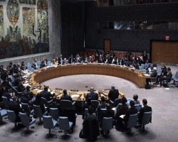 حصاد أخبار الخميس - مجلس الأمن يصوت على مشروع قرارين بخصوص إدلب، وثلاثة وفود أوربية تزور مناطق قسد شرق الفرات -(19-9-2019)