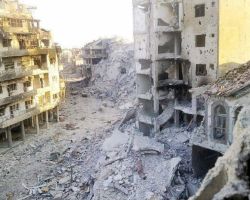 ثوّار حمص يتشبثون بالدفاع عمّا تبقى من 