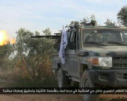  نشرة أخبار سوريا- النظام يفقد سيطرته على معظم حي المنشية بدرعا، ودرع الفرات تسيطر على 40% من مركز مدينة الباب -(13-2-2017)