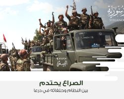 الصراع يحتدم بين النظام وحلفائه في درعا