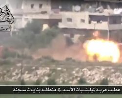 قصف عنيف على أحياء درعا البلد في ظل محاولة قوات النظام التقدم