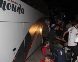 الدفعة الثالثة من مهجري حي برزة تصل إلى إدلب