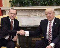 أردوغان وترمب يناقشان 