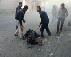 القتل جوعاً أو قصفاً .. مجزرة جديدة توقع 5 شهداء في الغوطة المحاصرة